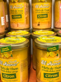 Thon entier au citron pot de 160 grs net