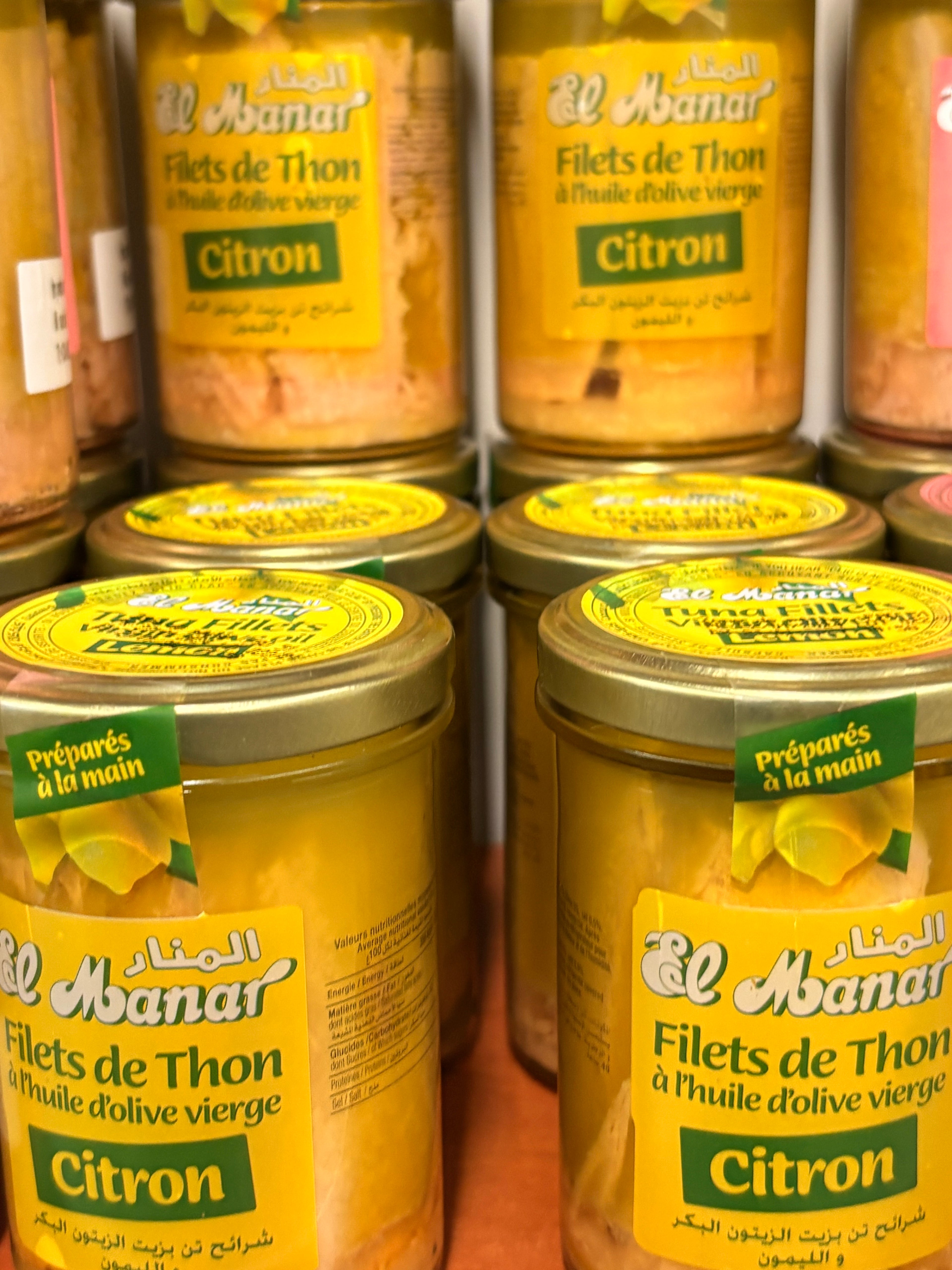 Thon entier au citron pot de 160 grs net