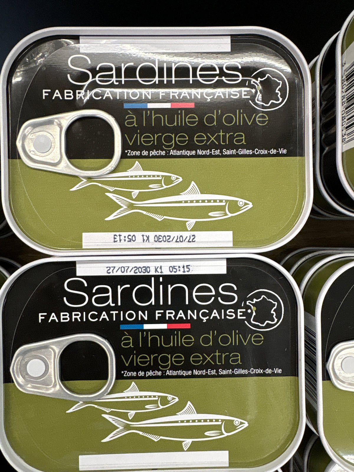 Sardines à l’huile d’olive