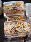 Bûchette de chèvre aux fleurs
