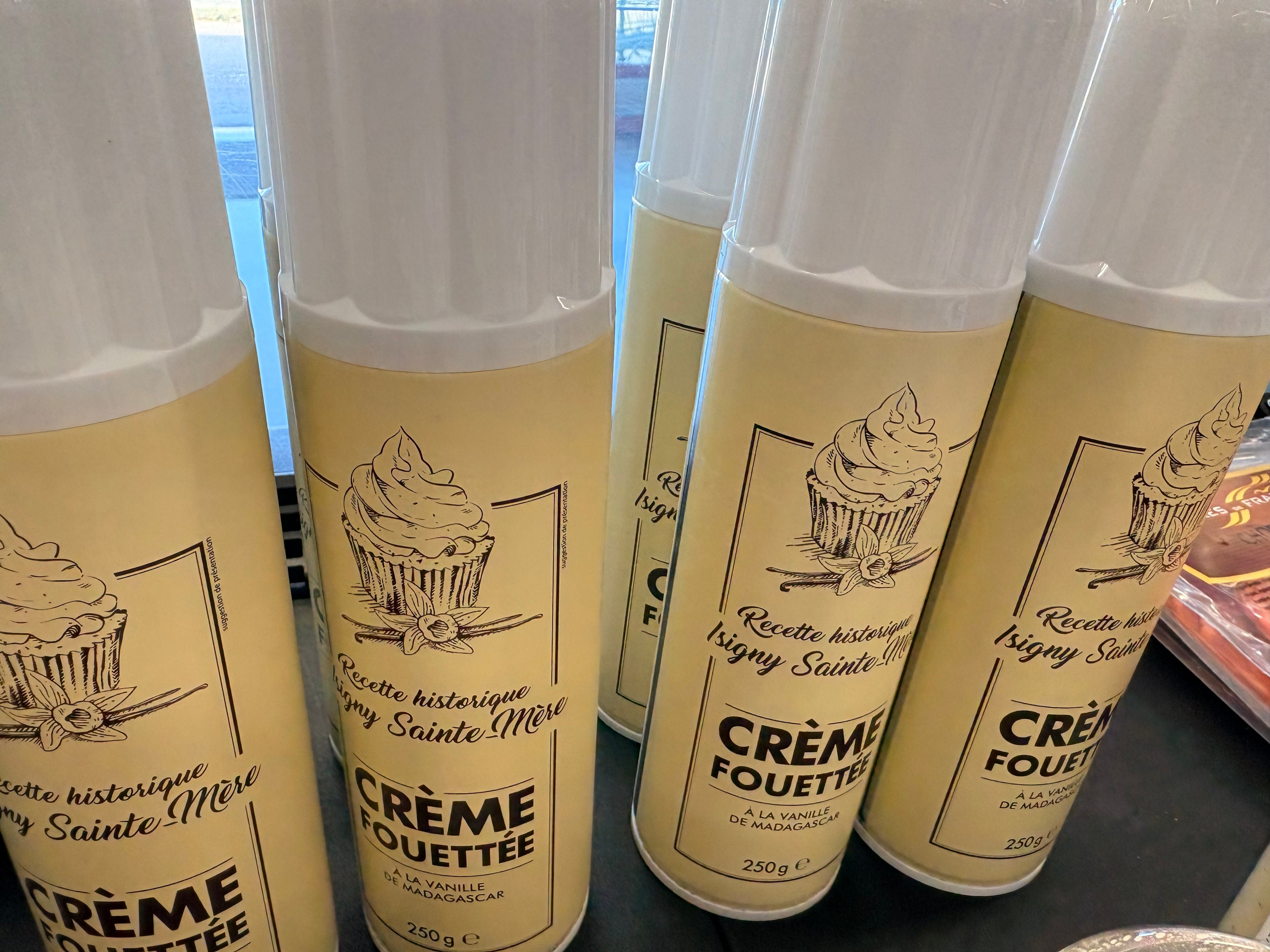 Crème fouettée à la vanille de Madagascar