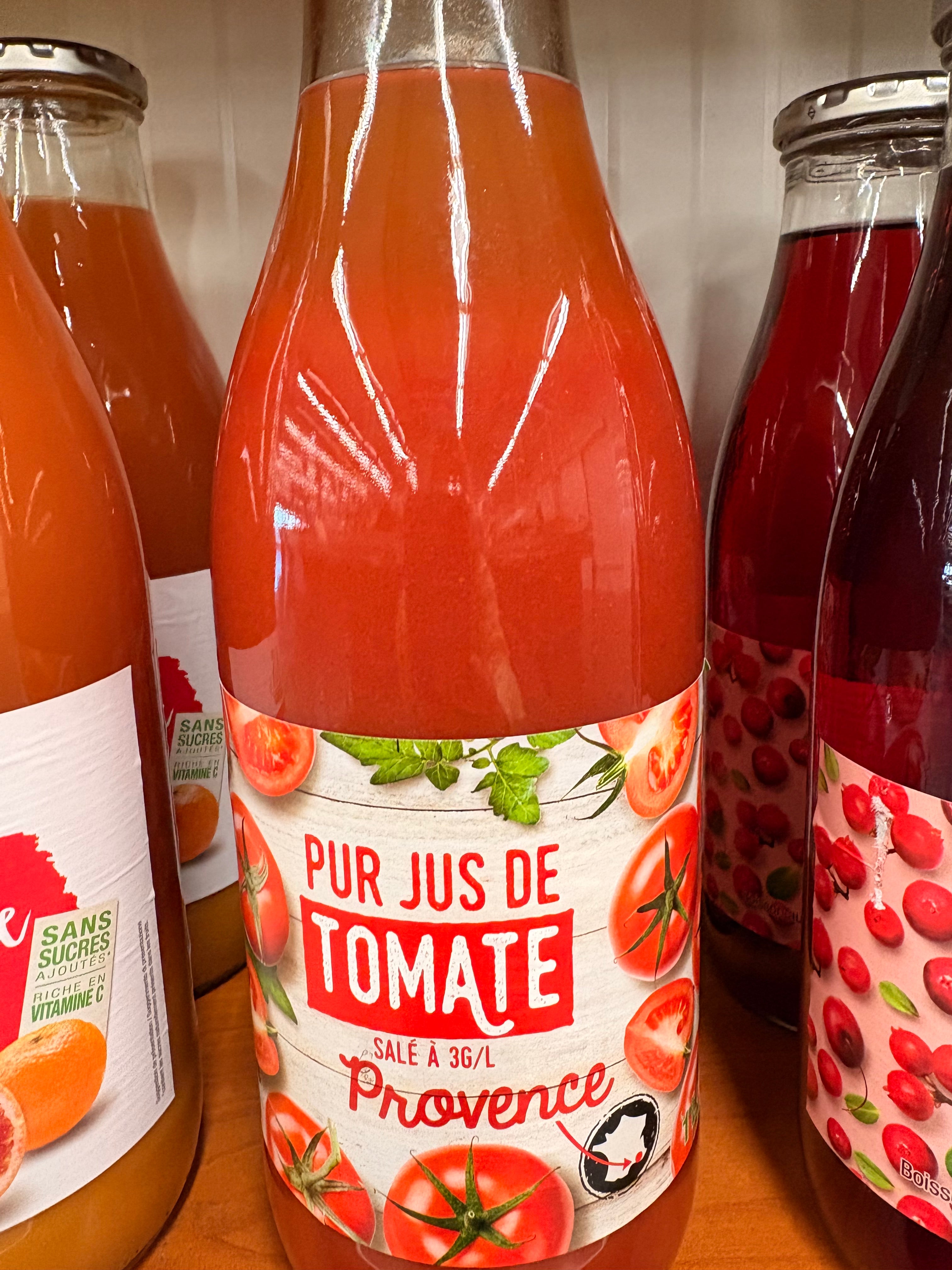 Pur jus de tomates