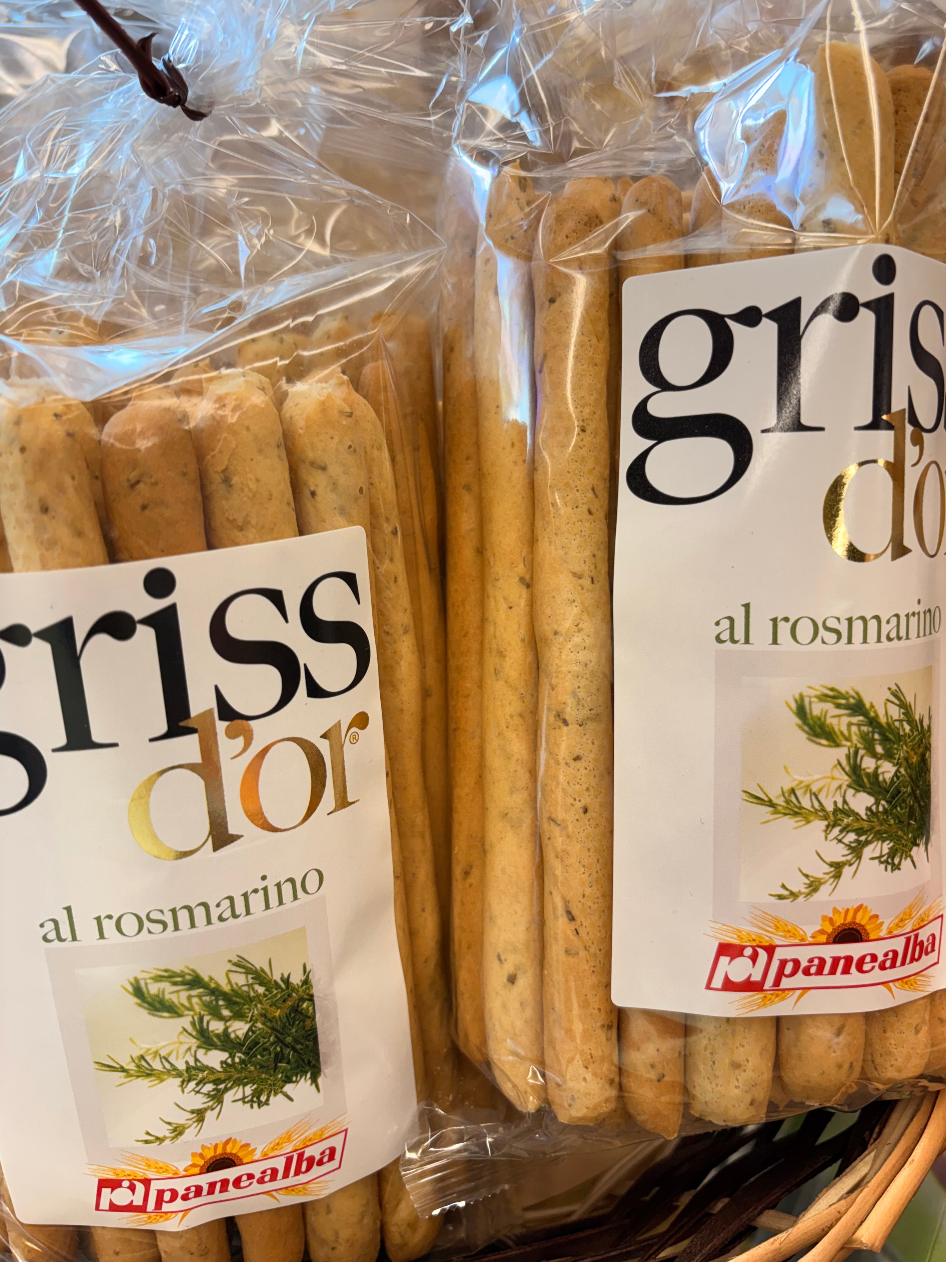 Gressins au romarin