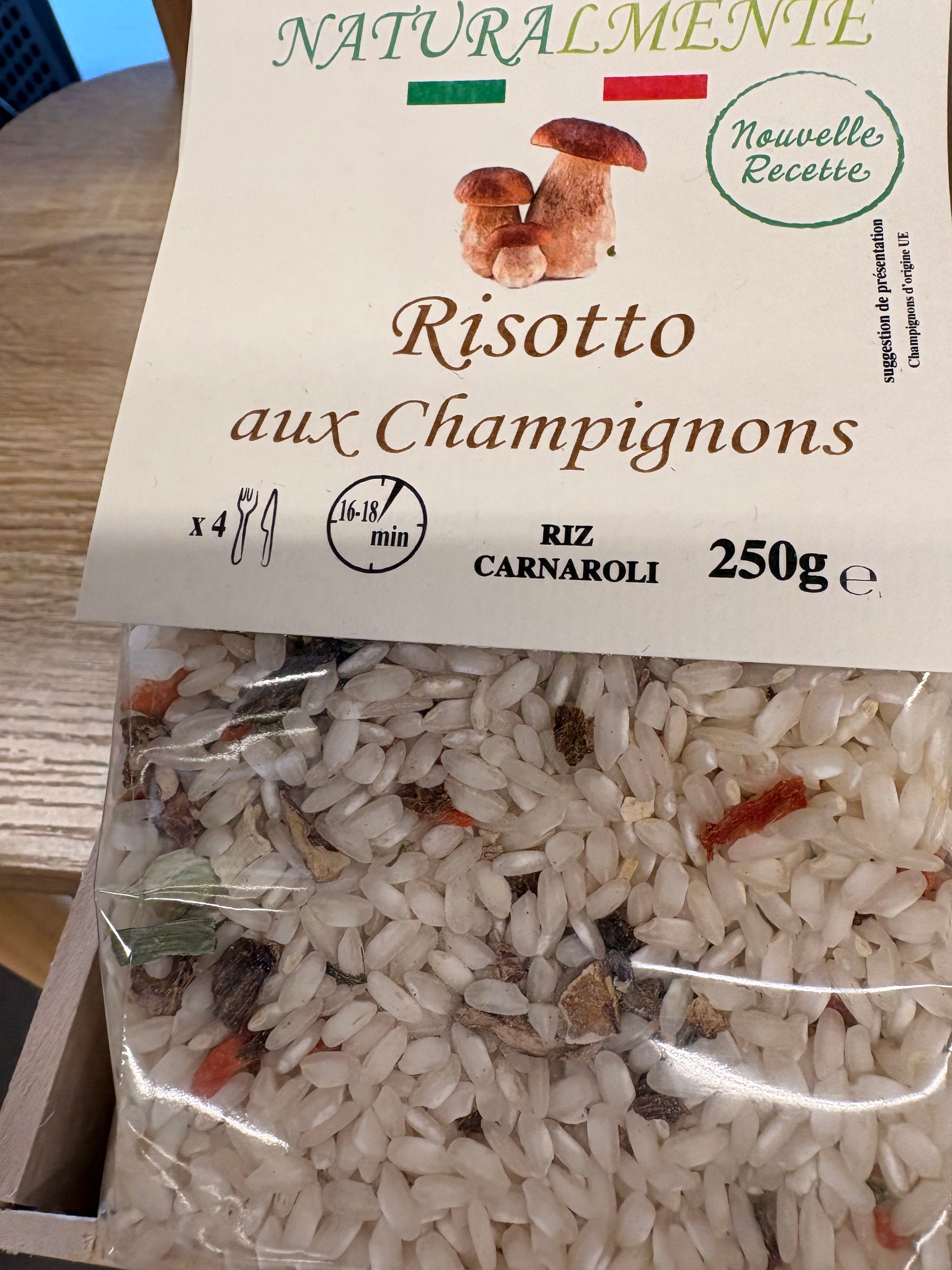Risotto aux champignons