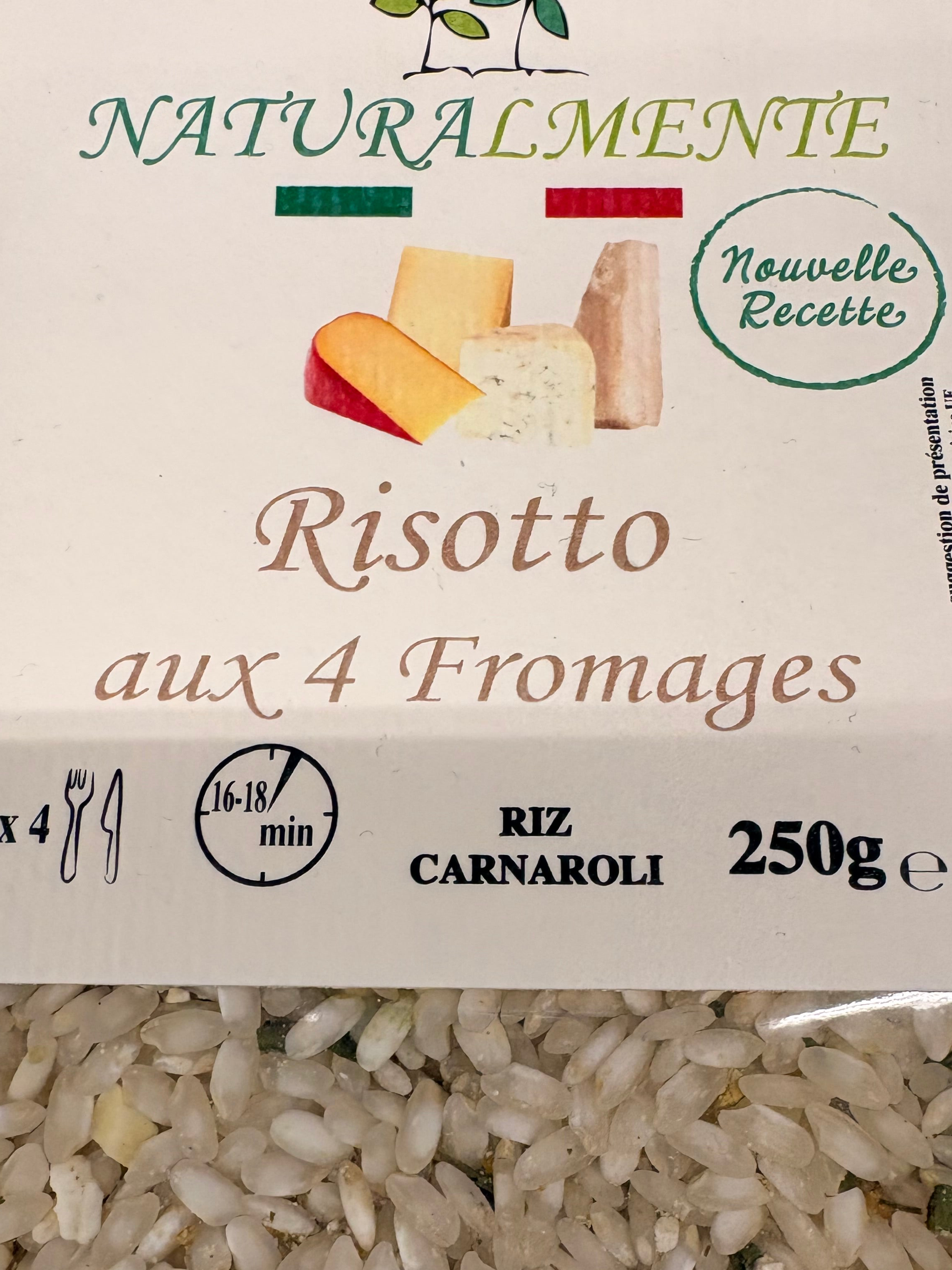 Risotto aux 4 fromages