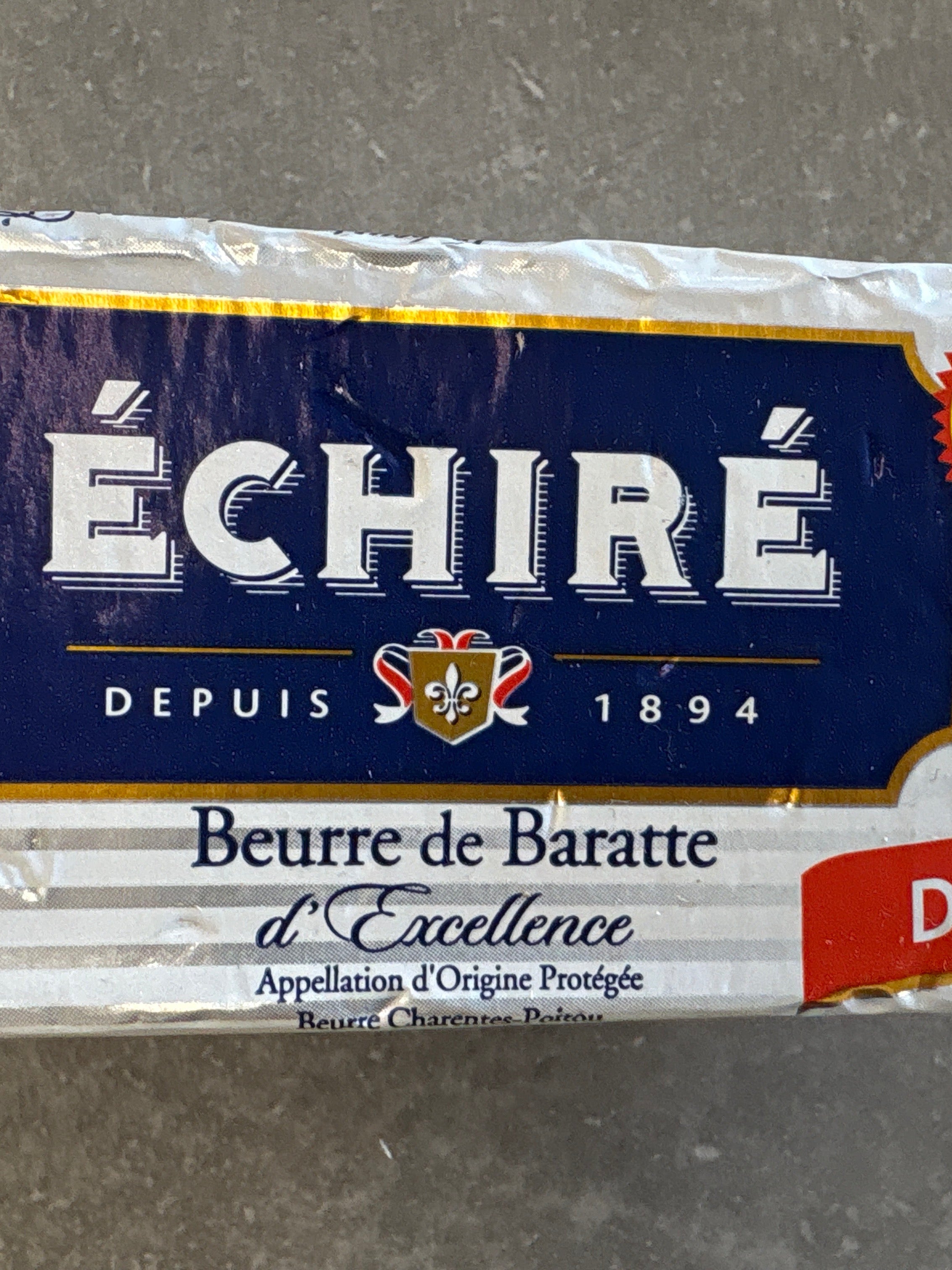 Beurre Echire doux