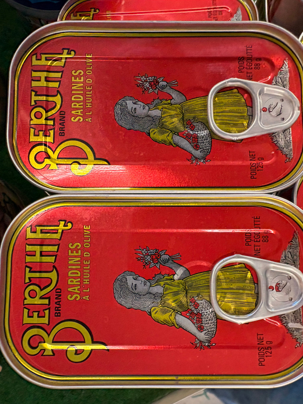 Sardines « Berthe » boîte de 125grs