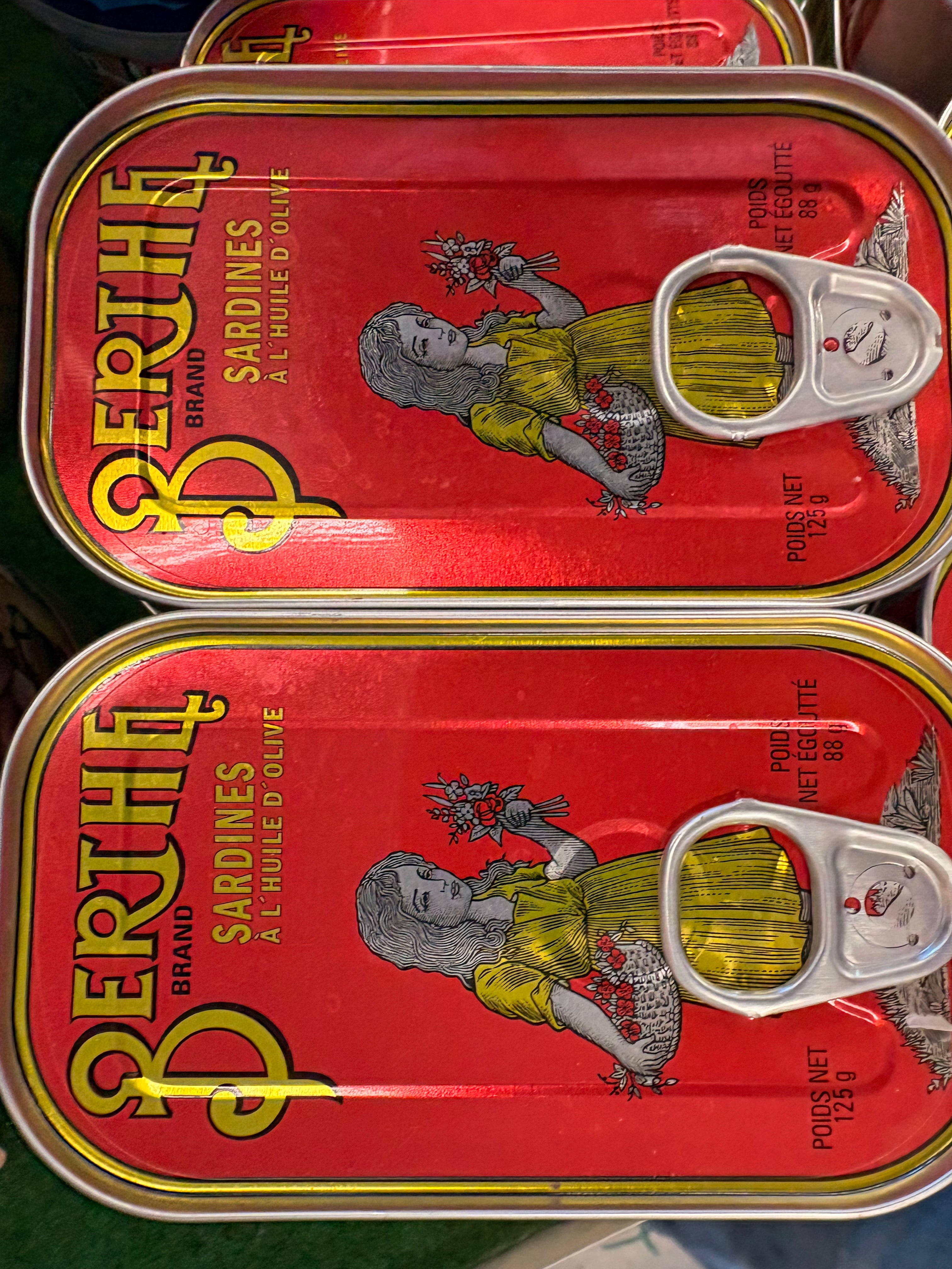 Sardines « Berthe » boîte de 125grs