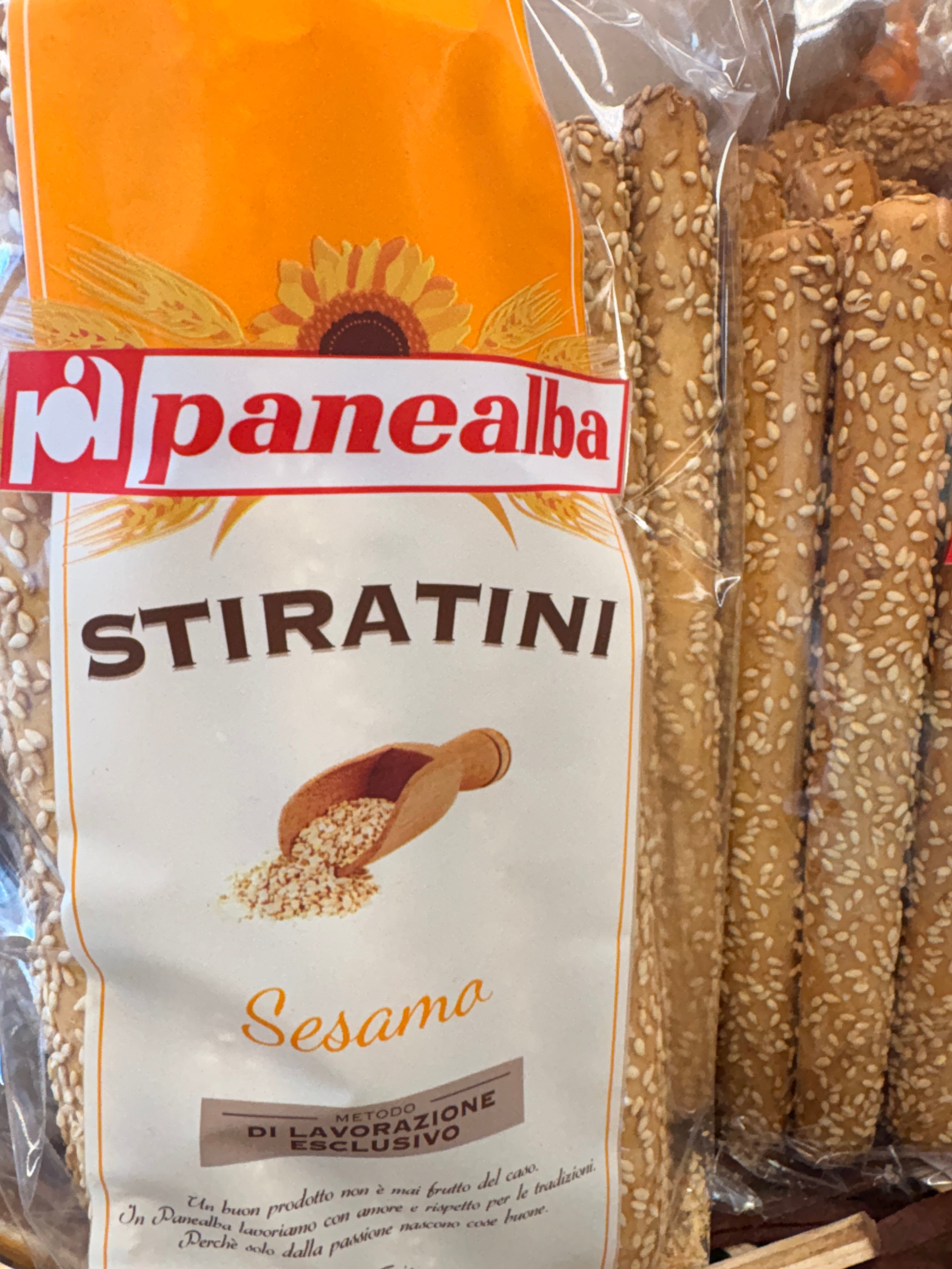 Gressins au sésame