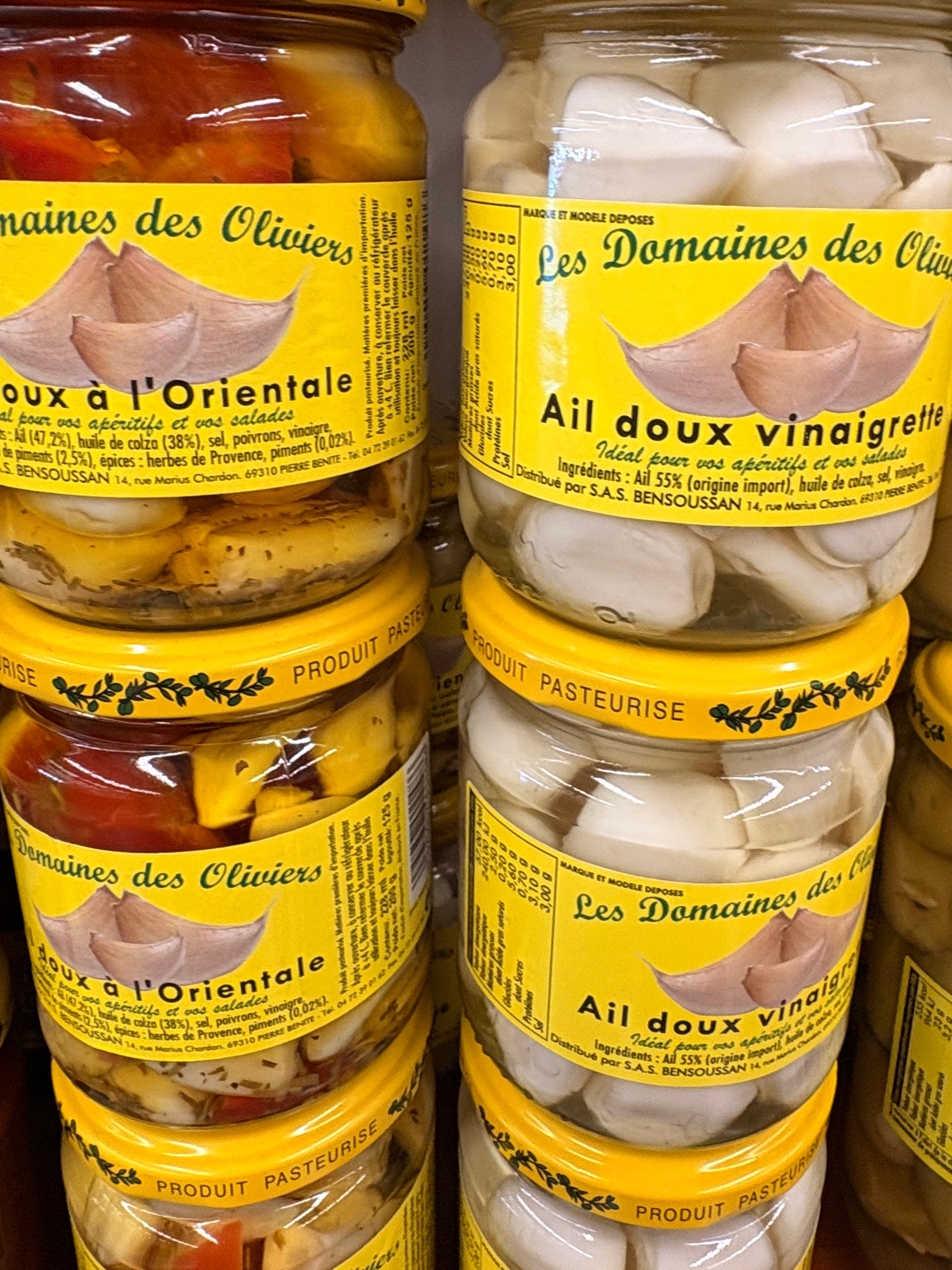 Ail doux « oriental » pot de 125 grs