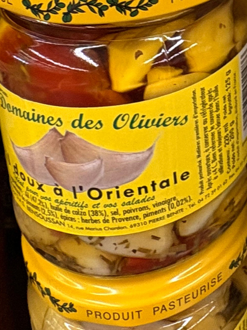 Ail doux « oriental » pot de 125 grs