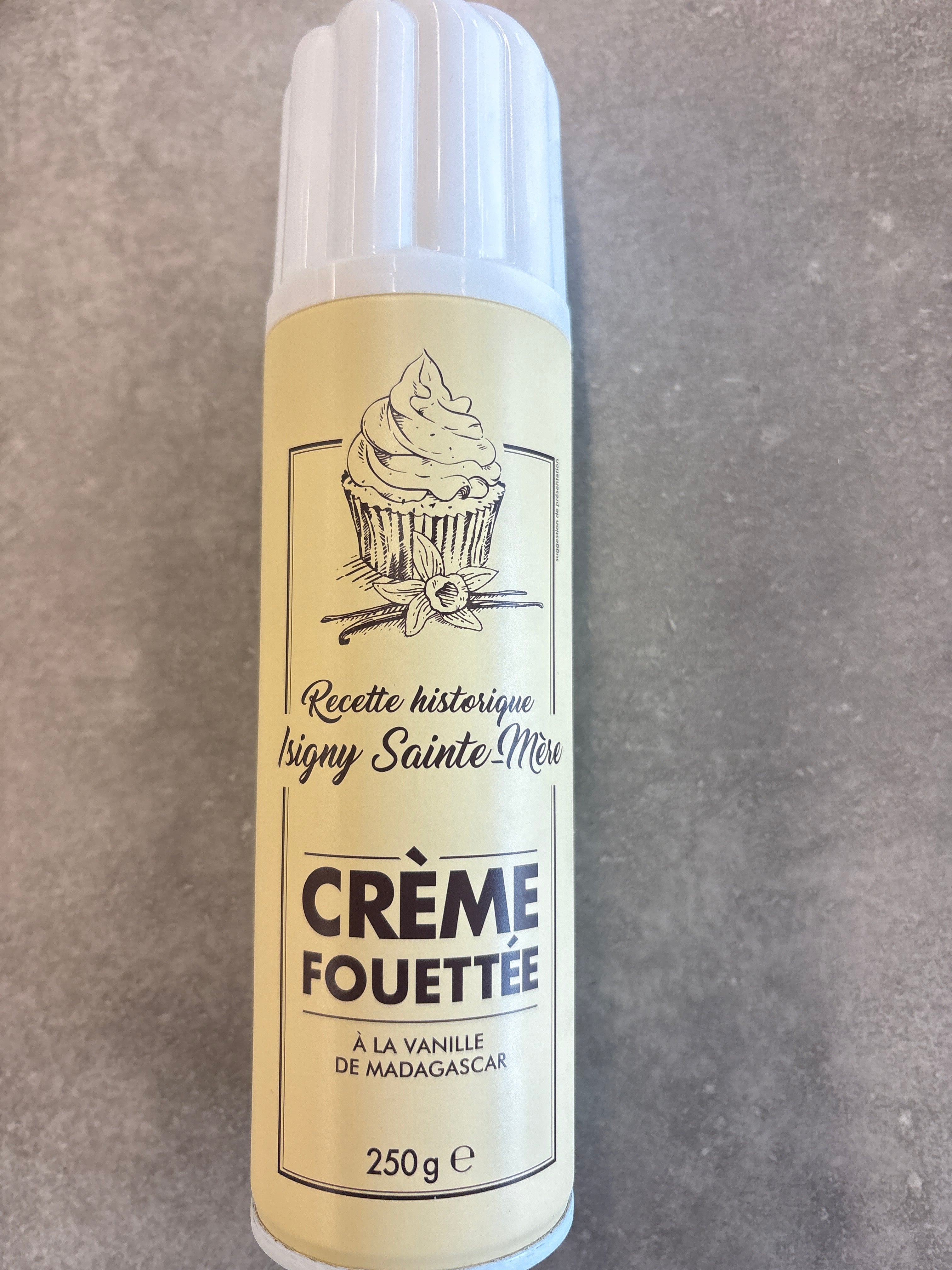 Chantilly à la vanille de Madagascar