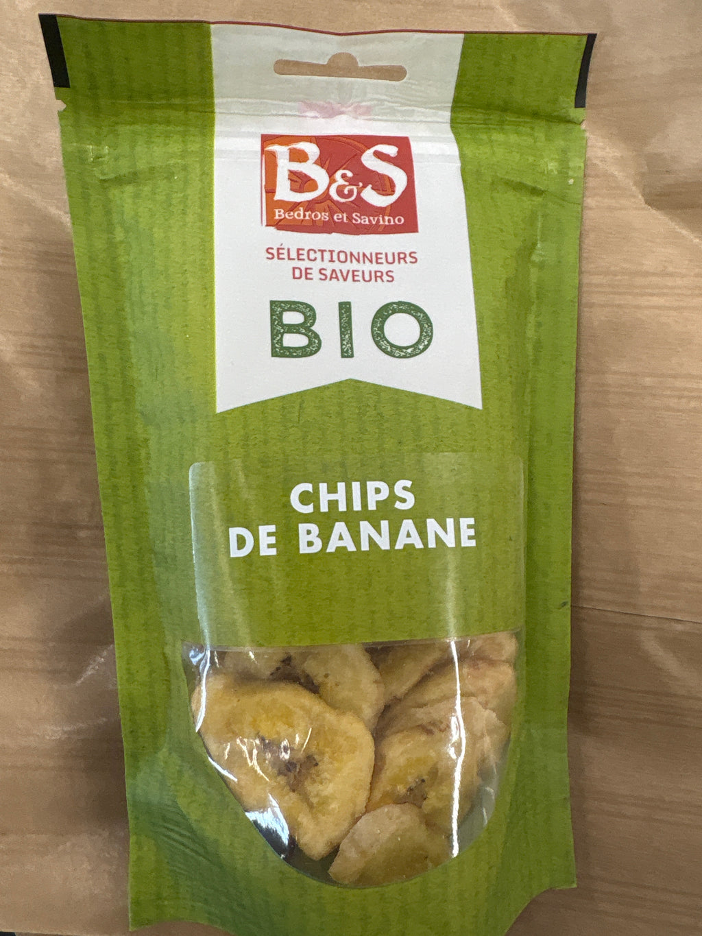 Bananes Chips Bio