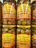 Olives farcies poivrons pot 420grs net