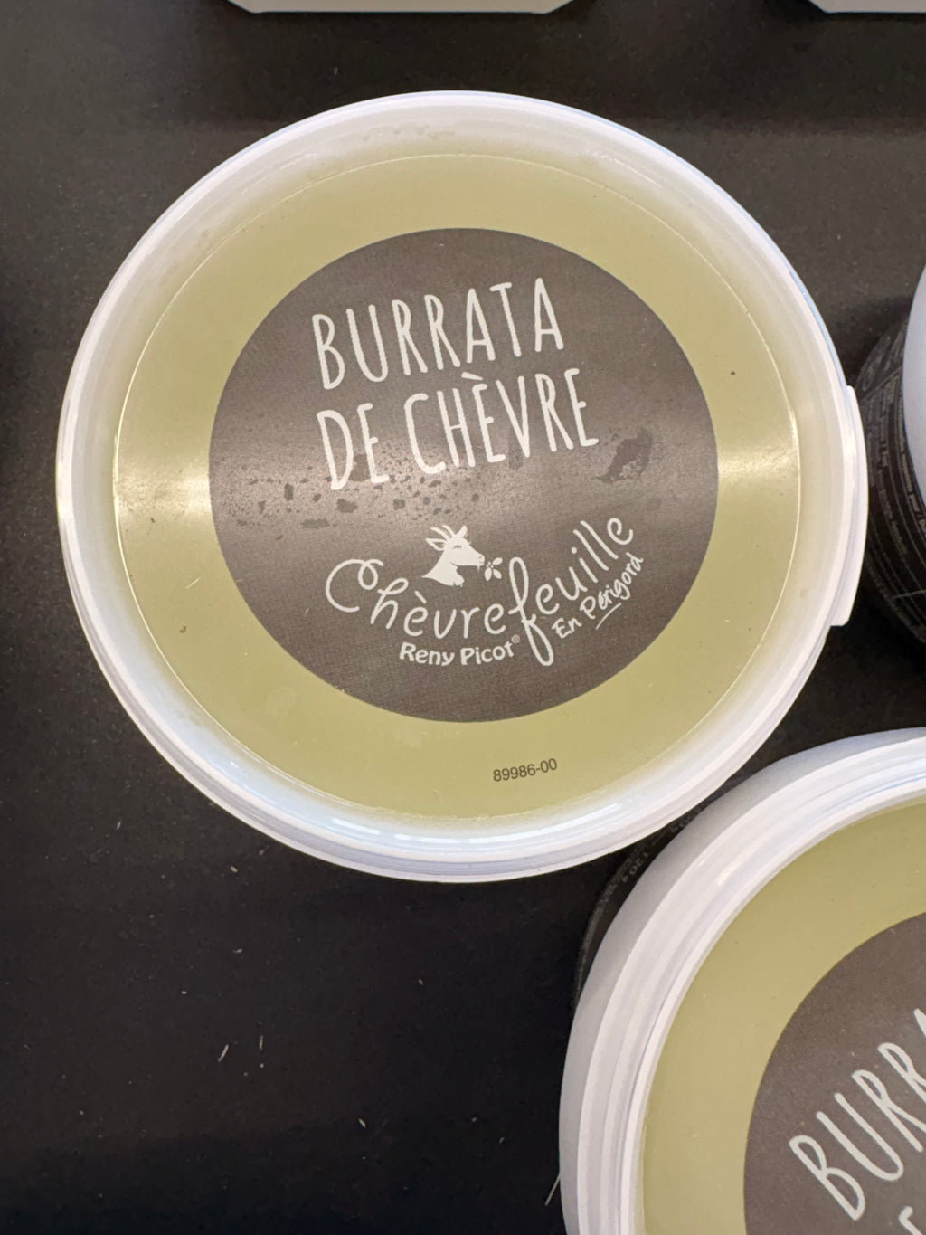 Burrata de chèvre