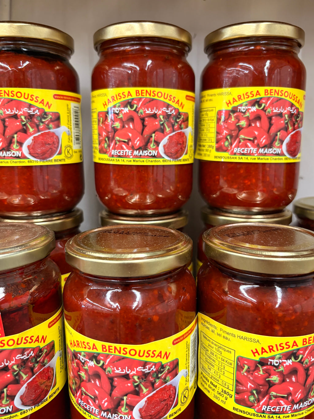 Harissa pot de 380grs