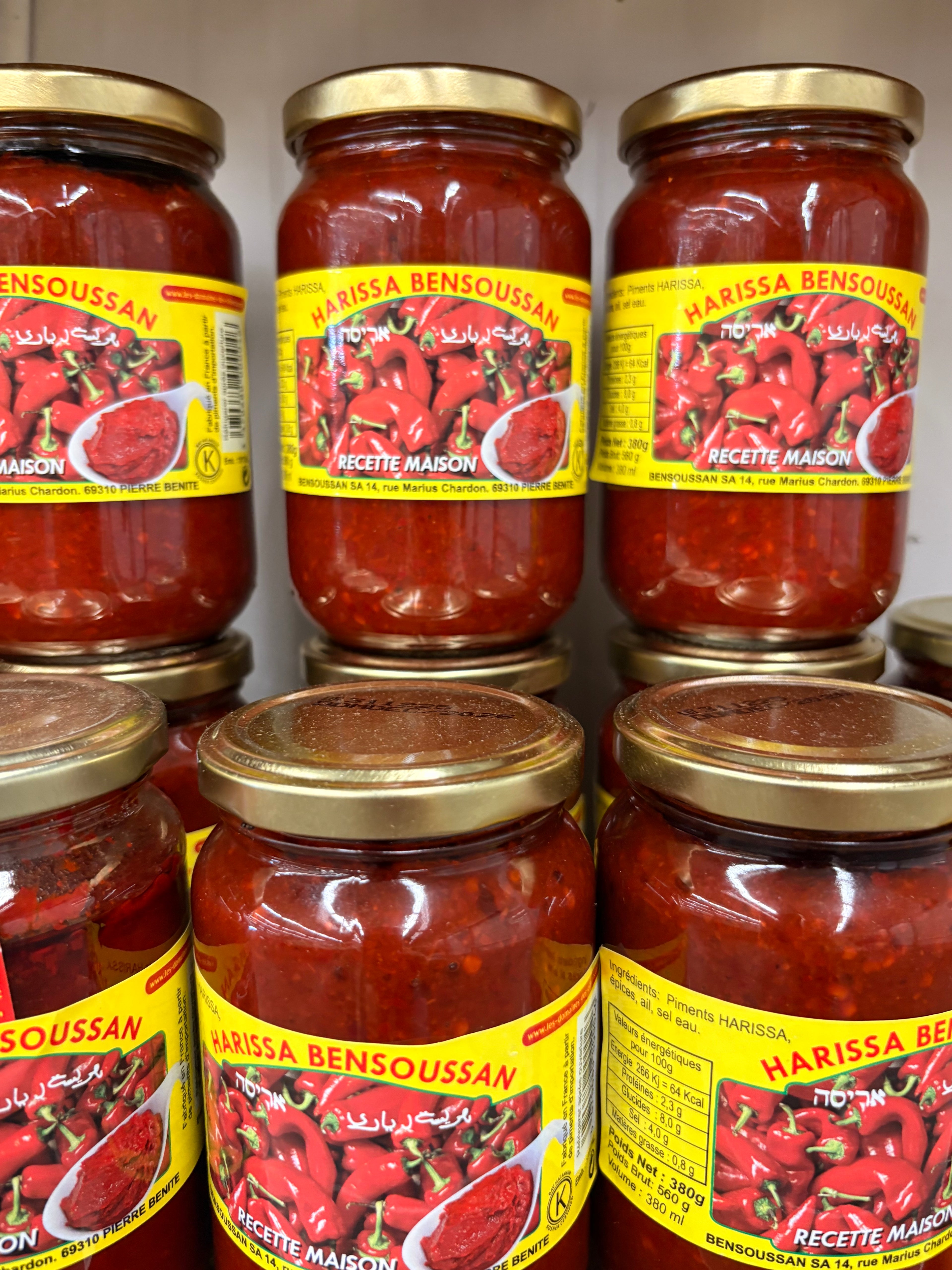 Harissa pot de 380grs