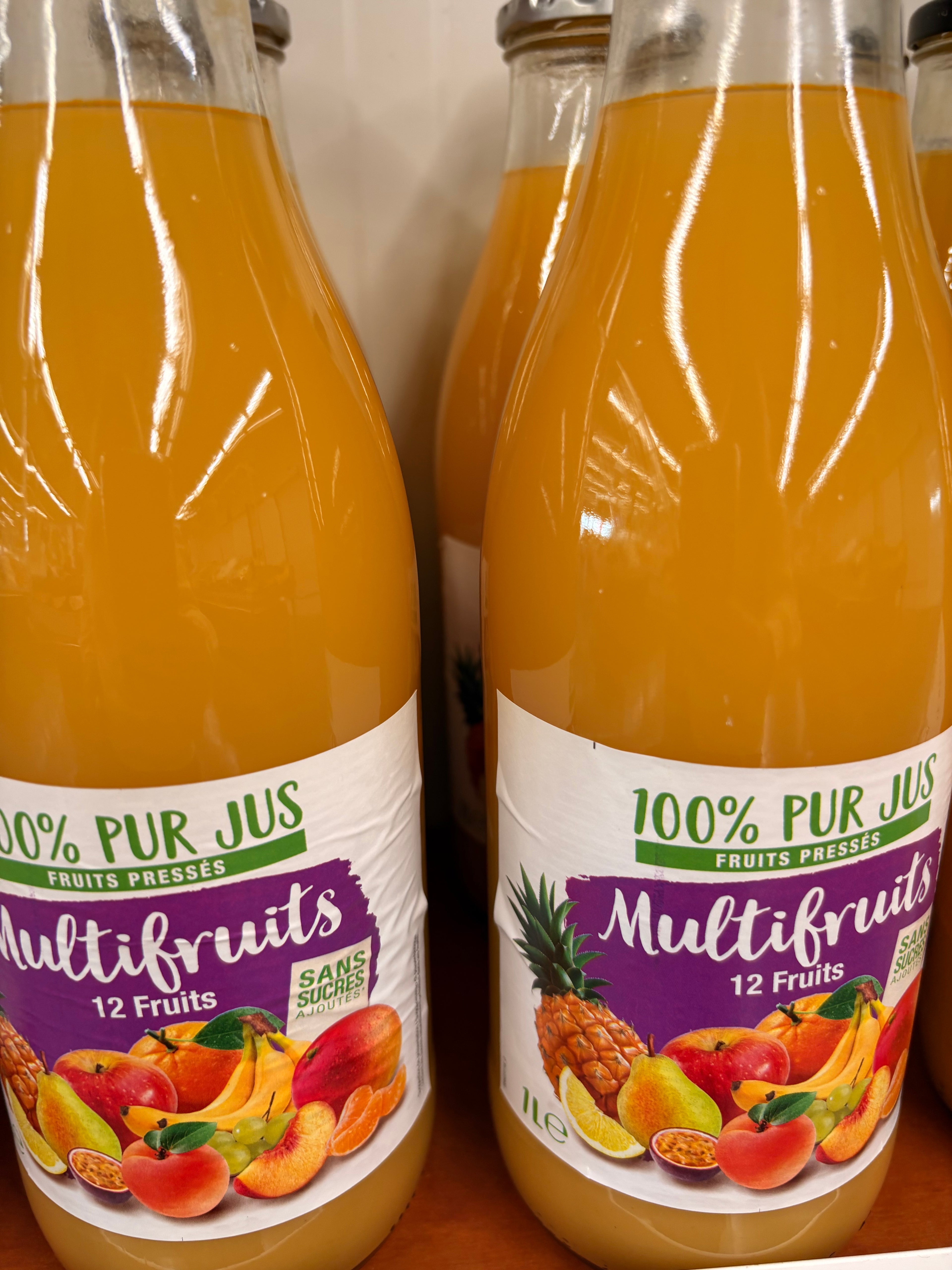Pur jus de multifruits