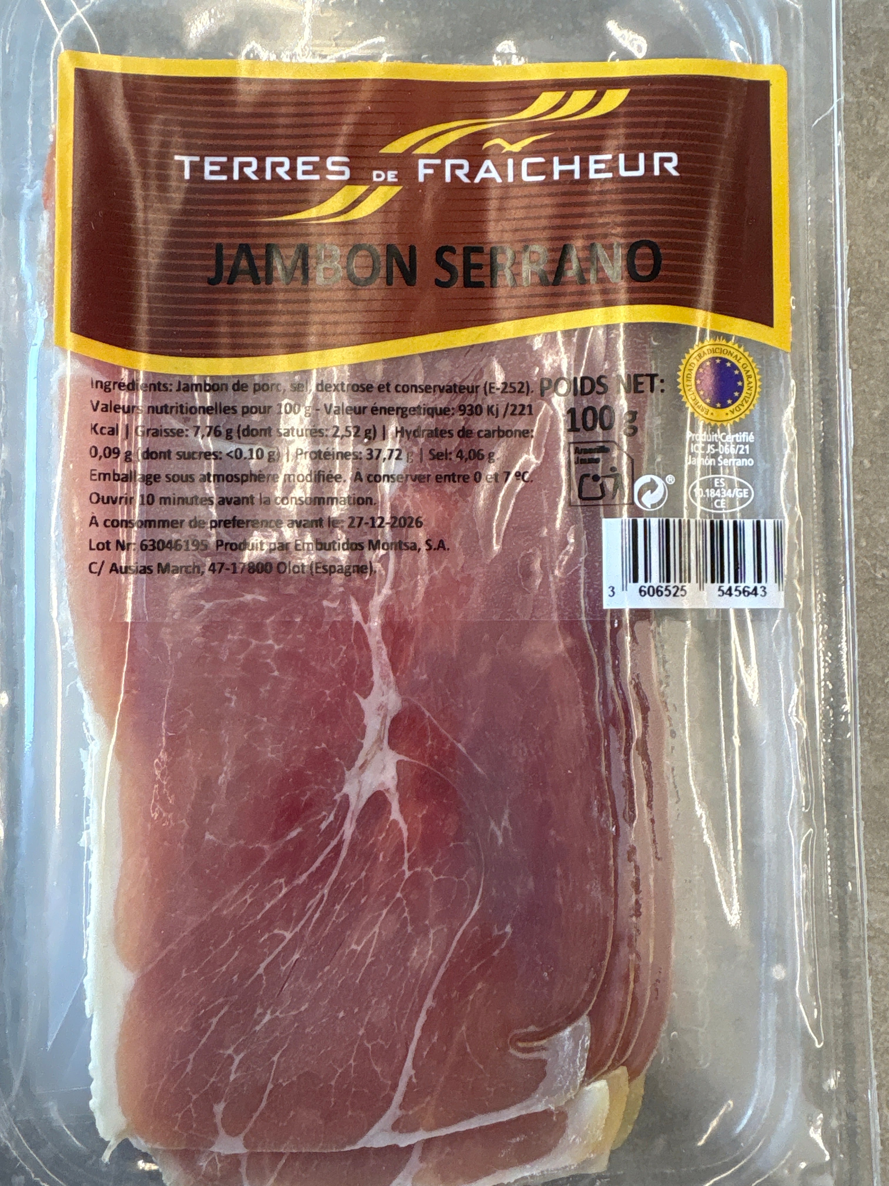 Jambon Serrano
