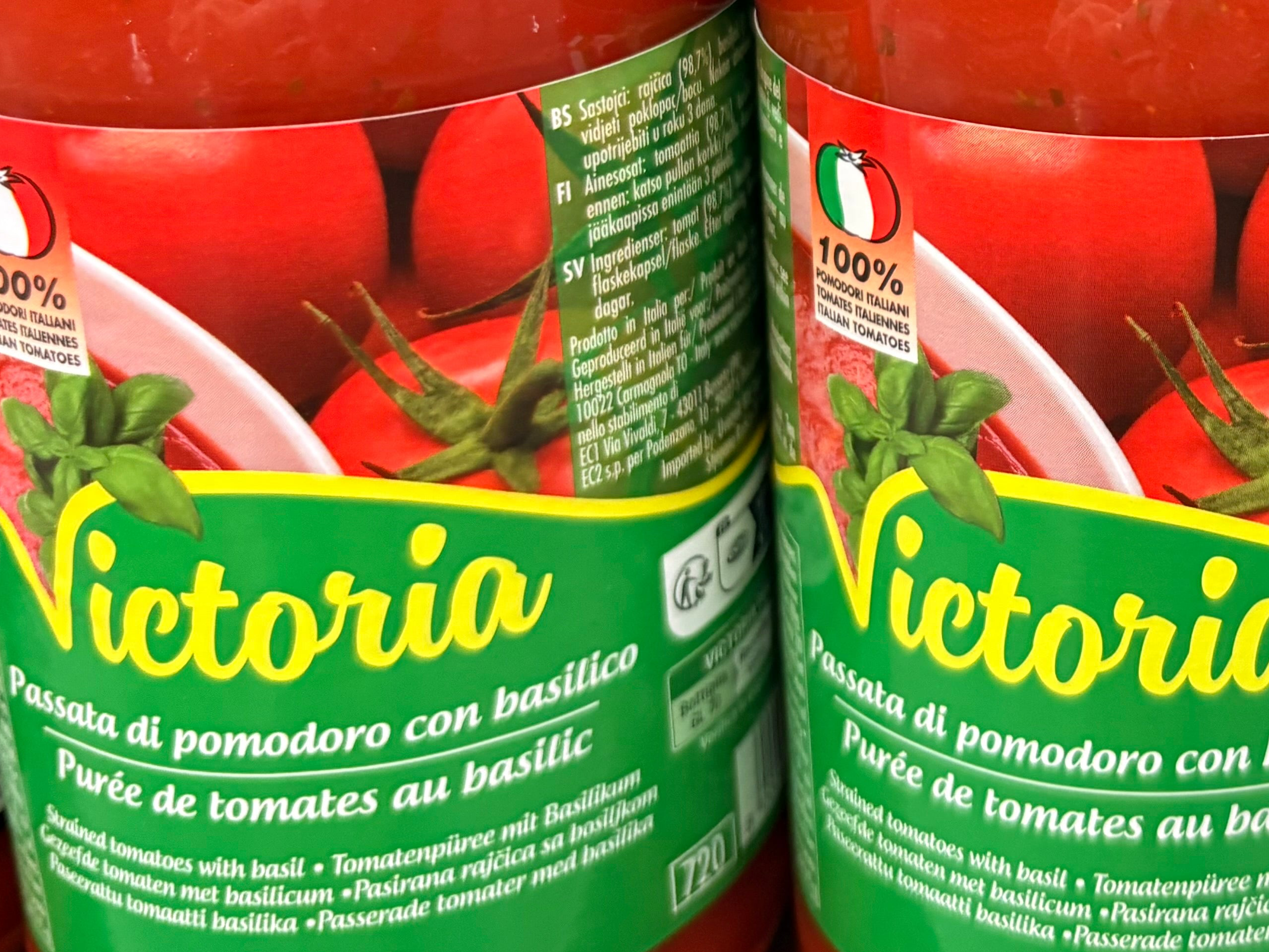Coulis de tomates basilic pot 690 grs
