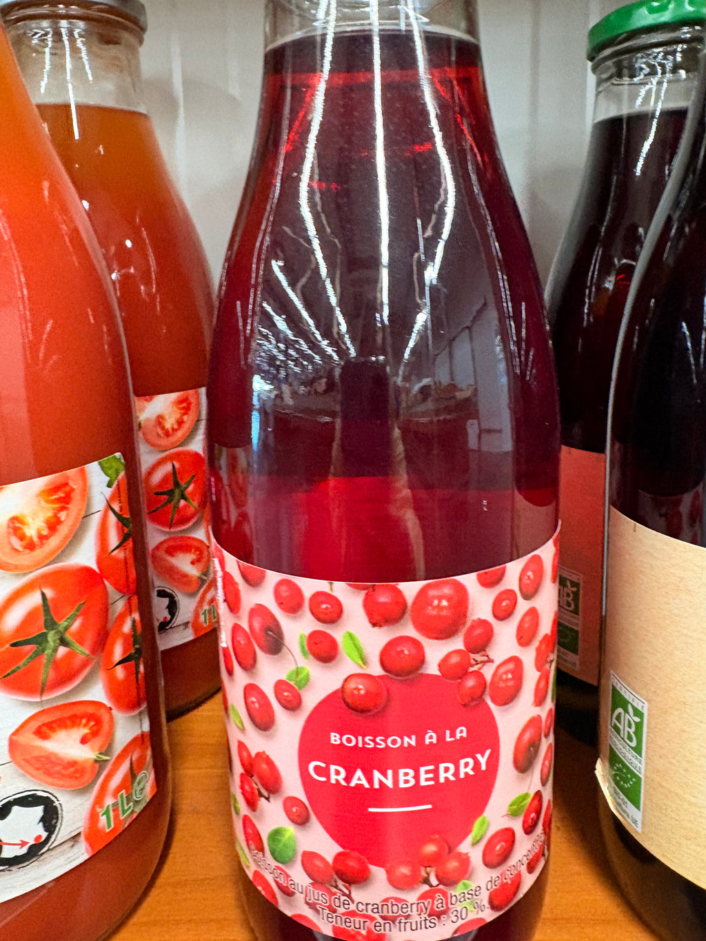 Boisson à la Cranberry