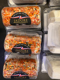 Bûchette chèvre tomates / basilic