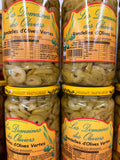 Rondelles d’olives vertes