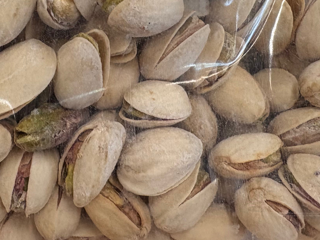 Pistaches grillées et salées