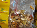 Mélange rice crackers