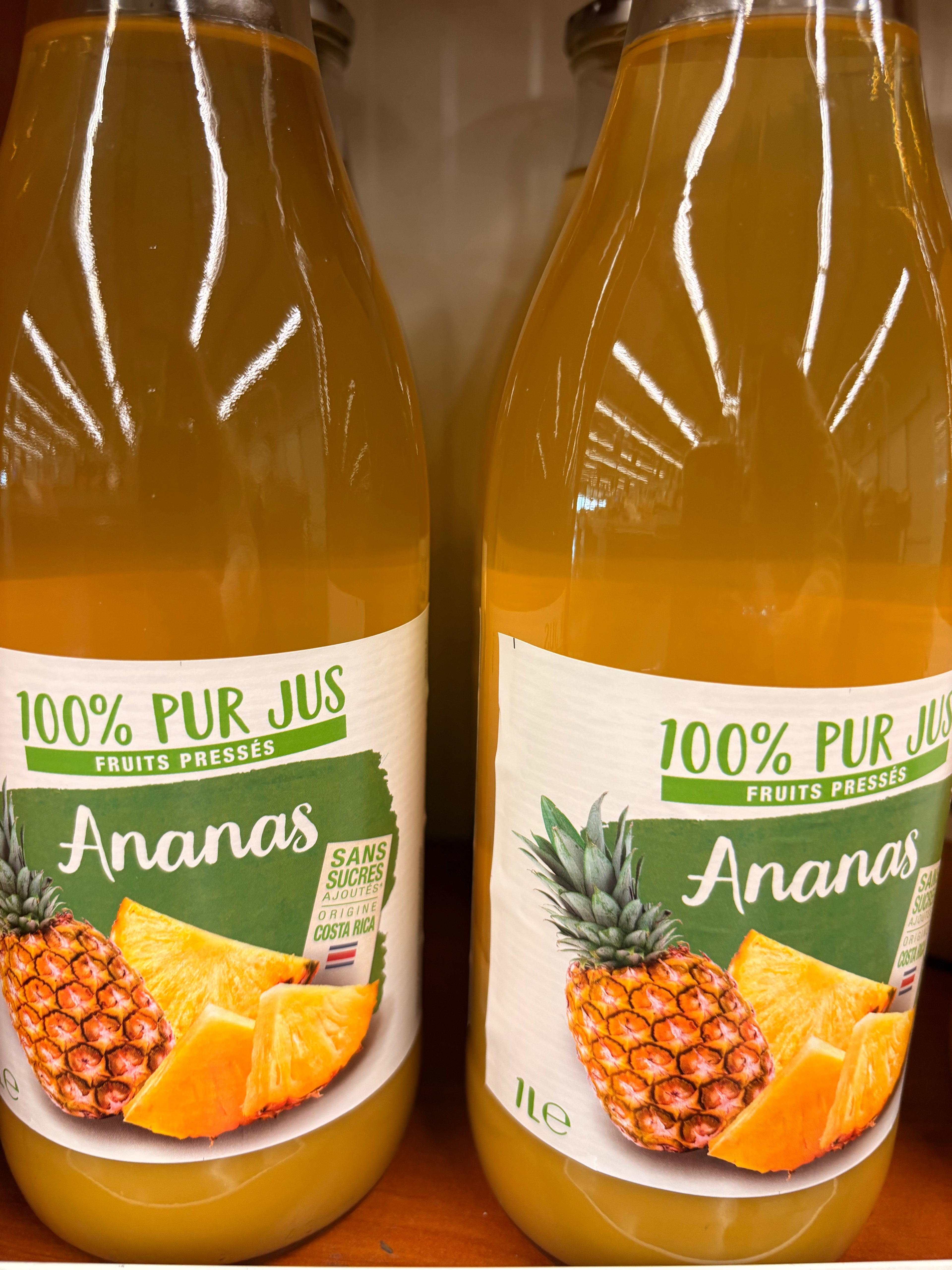 Pur jus d’ananas
