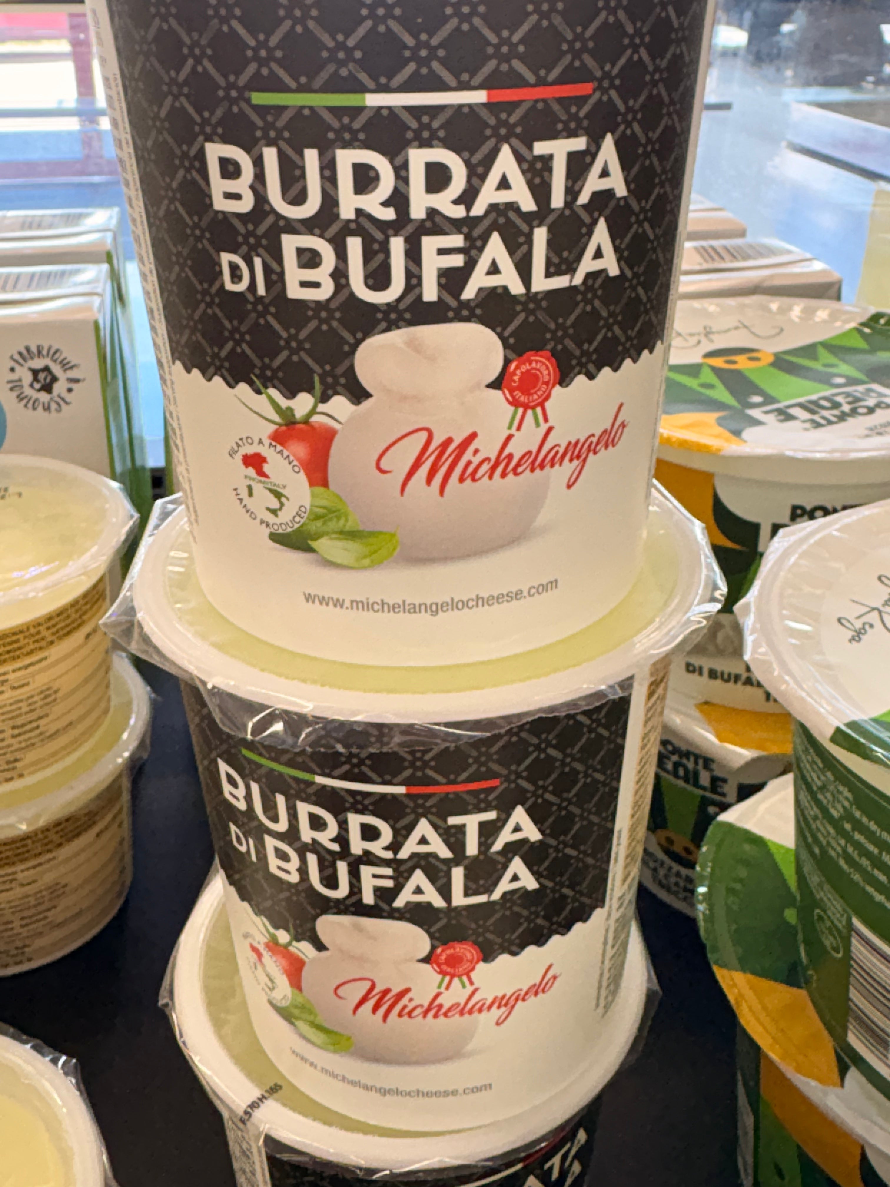 Burrata di buffala