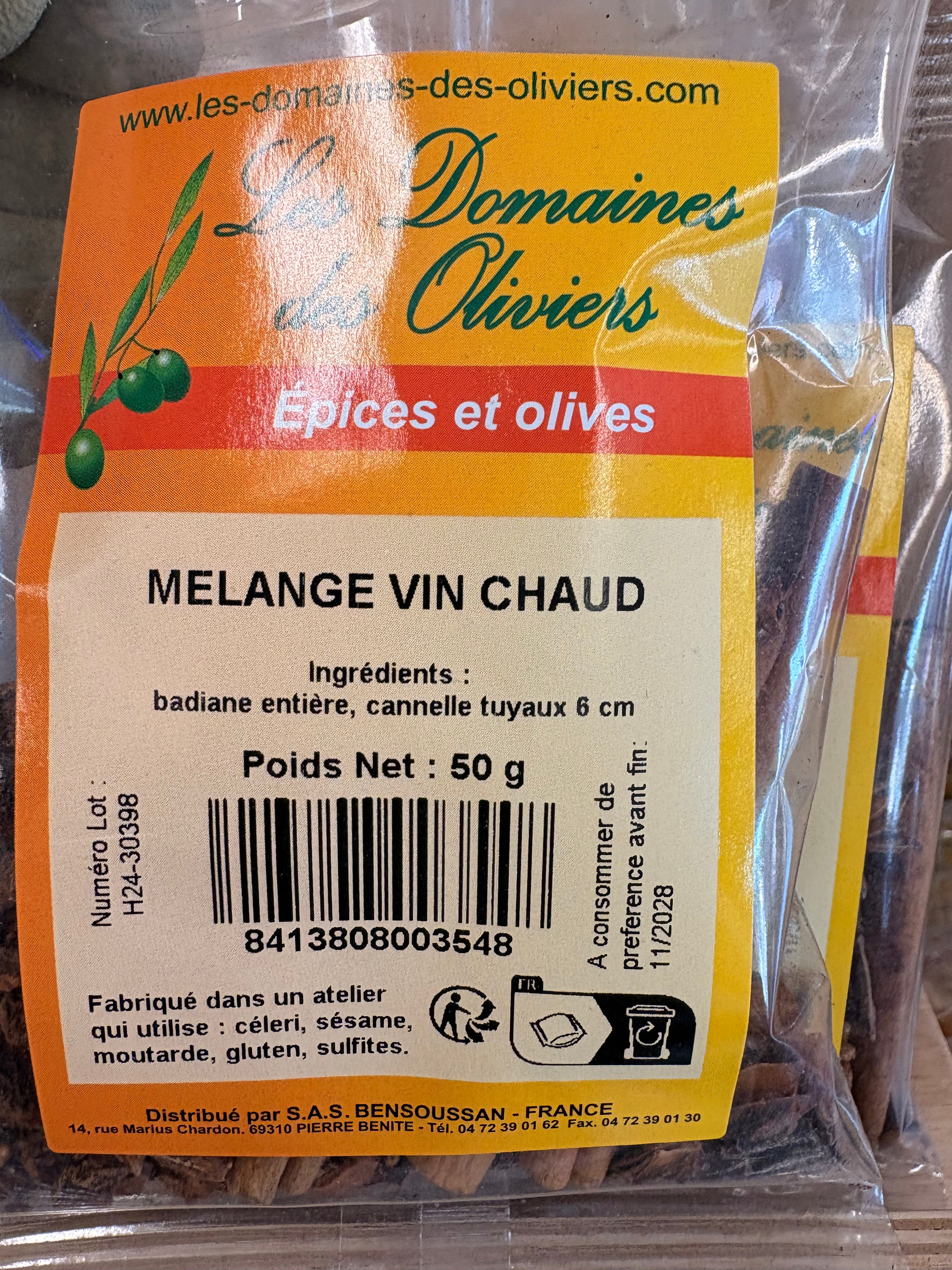 Mélange pour vin chaud