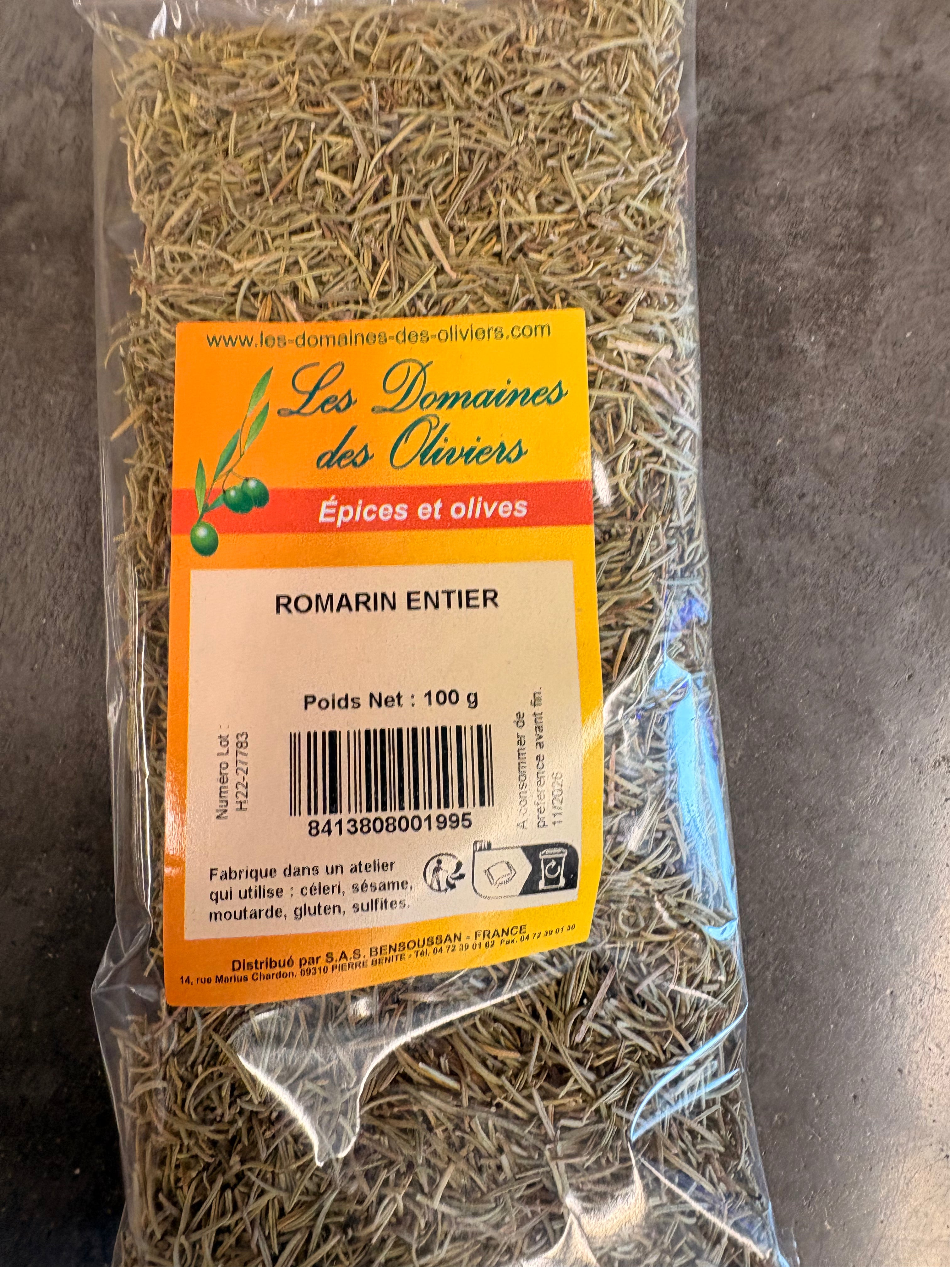 Romarin Entier