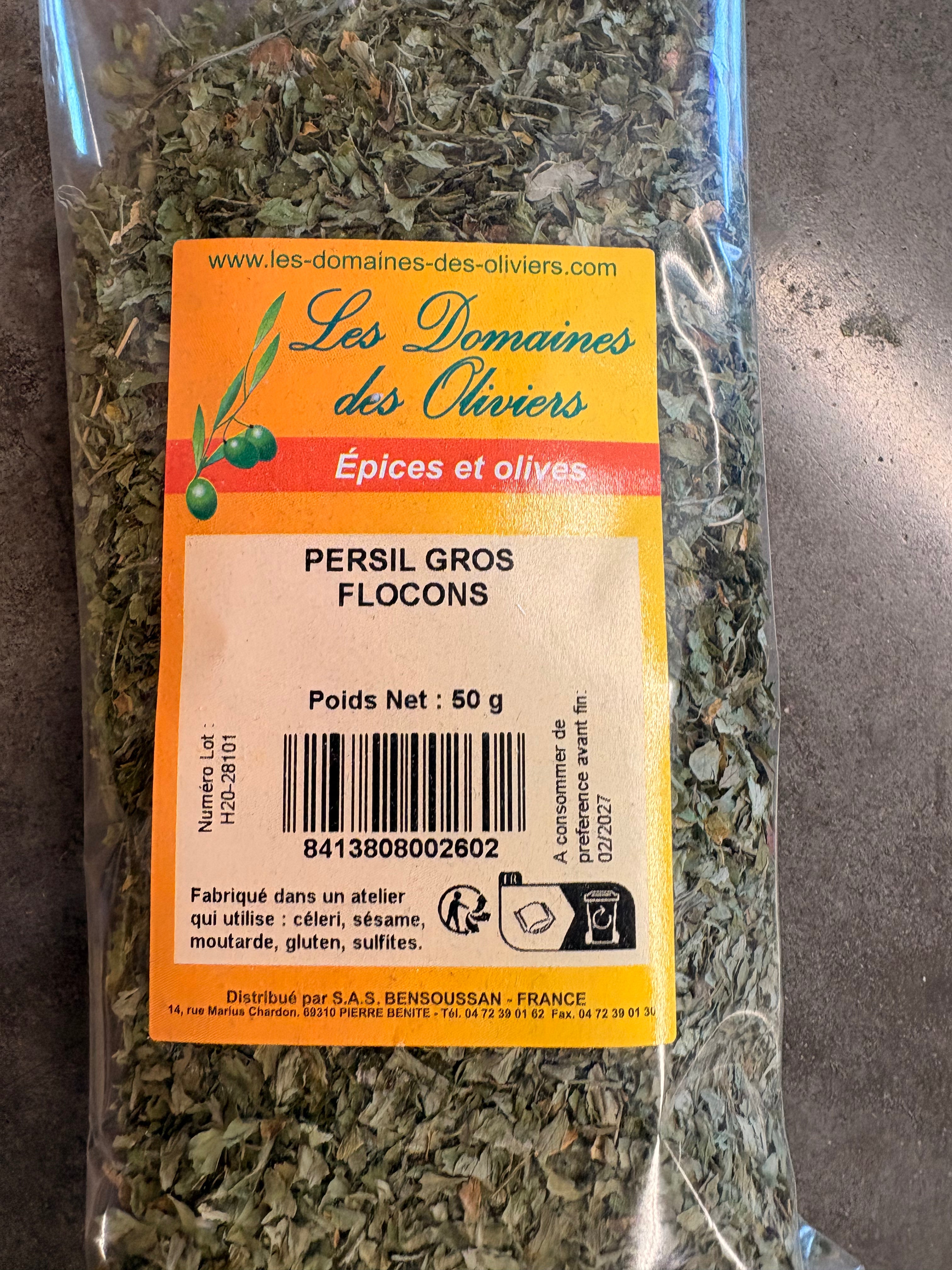 Persil gros flocons
