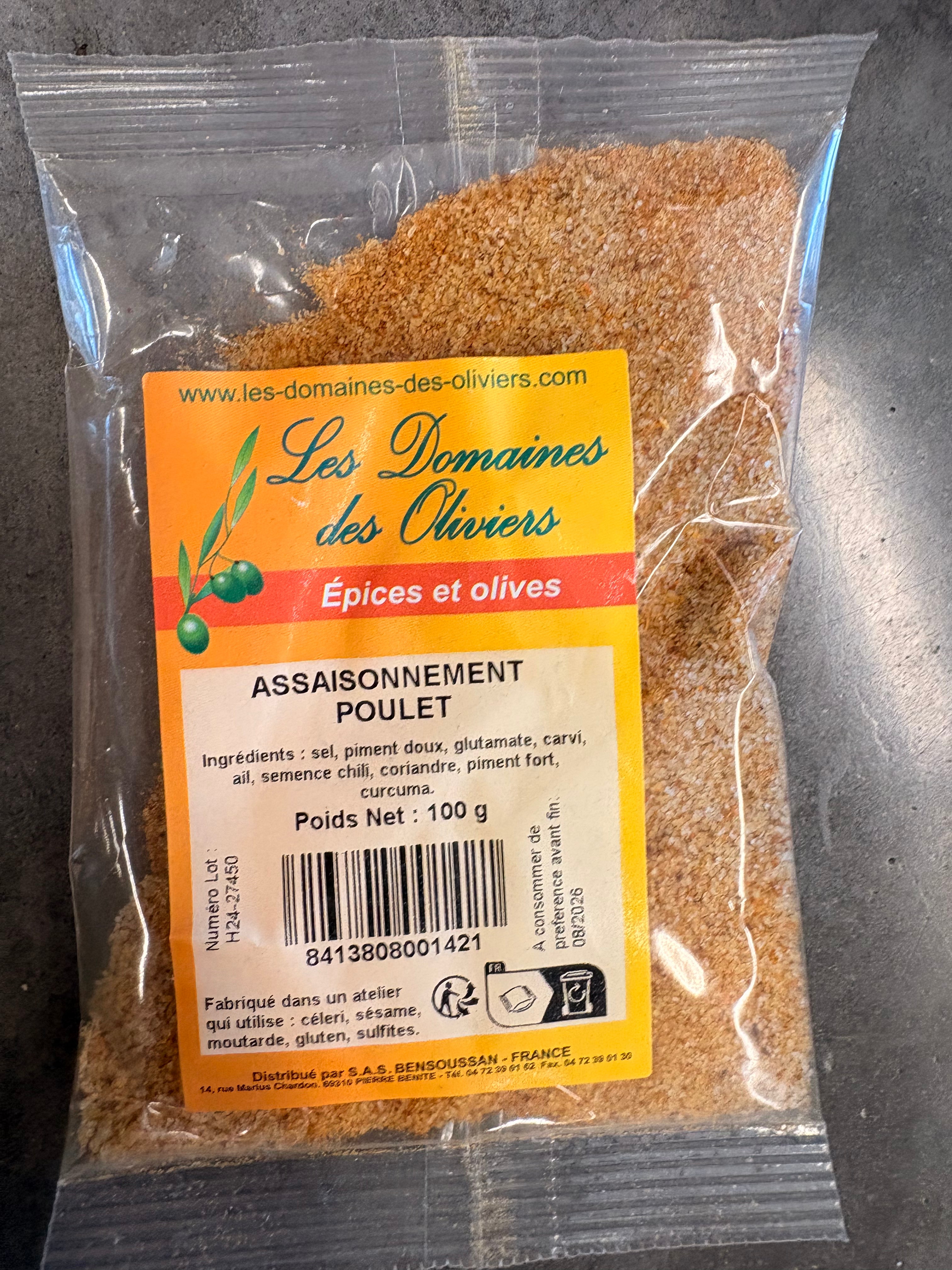 Mélange assaisonnement poulet