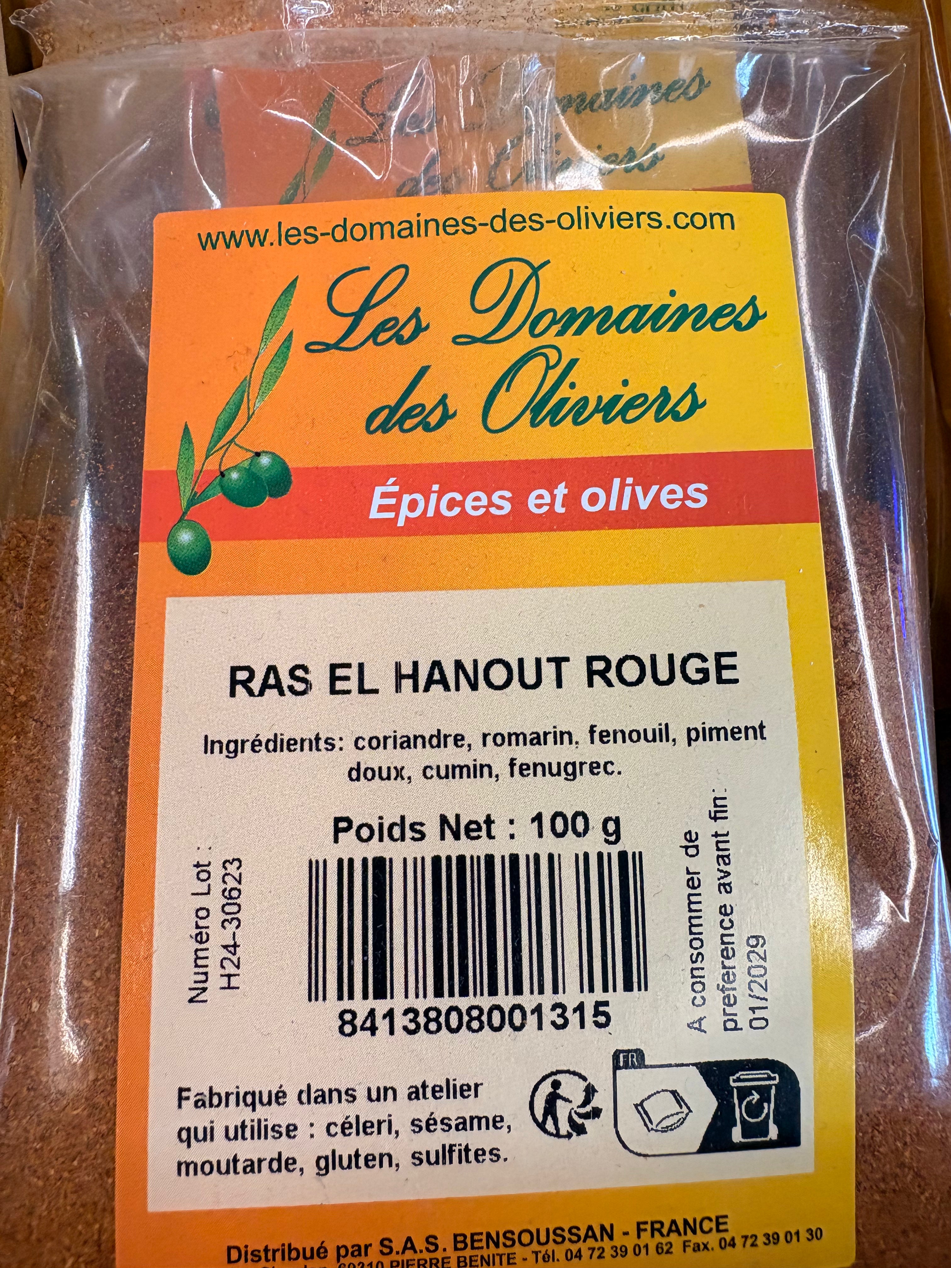 Ras el hanout rouge