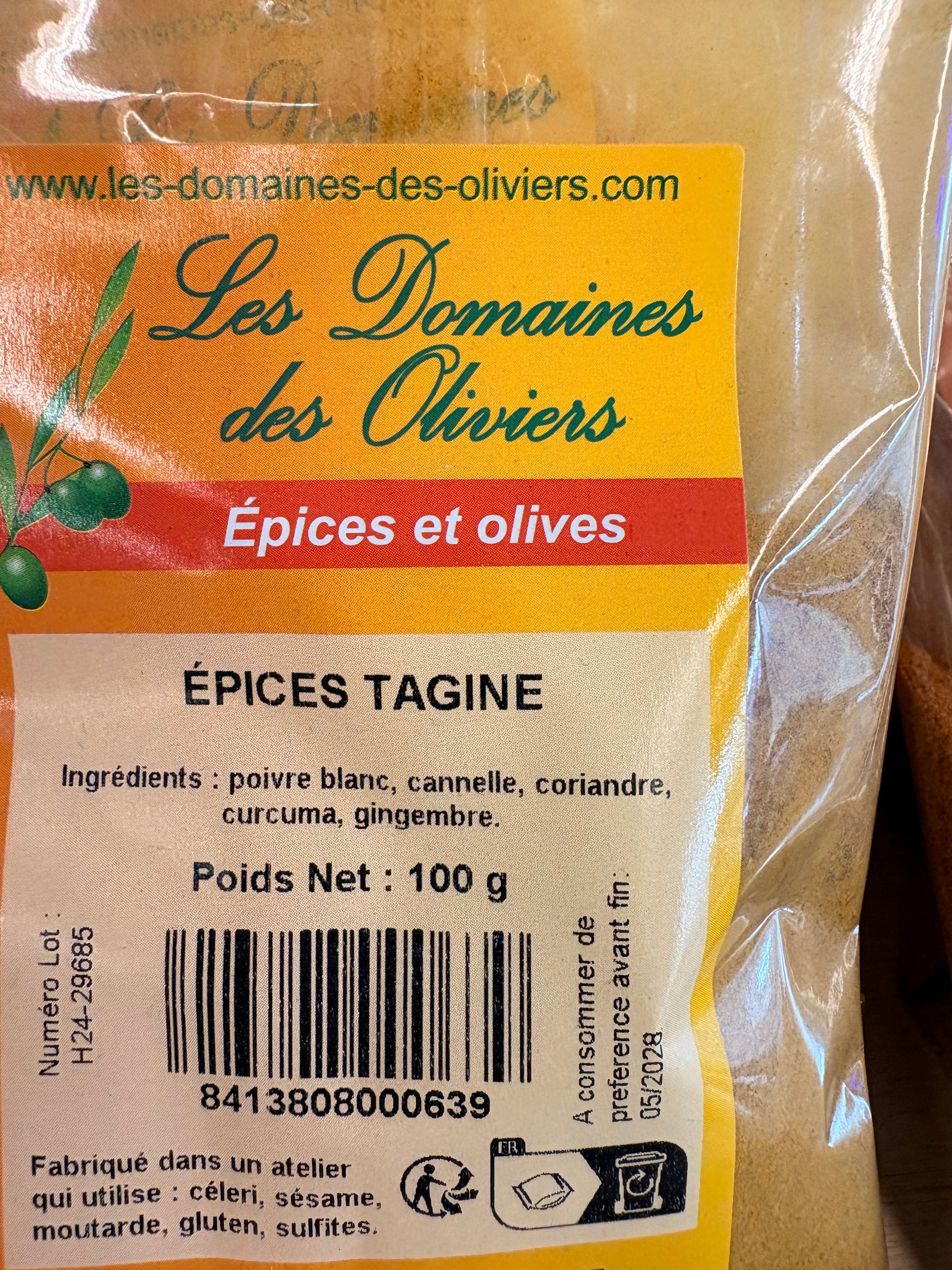 Épices Tagine