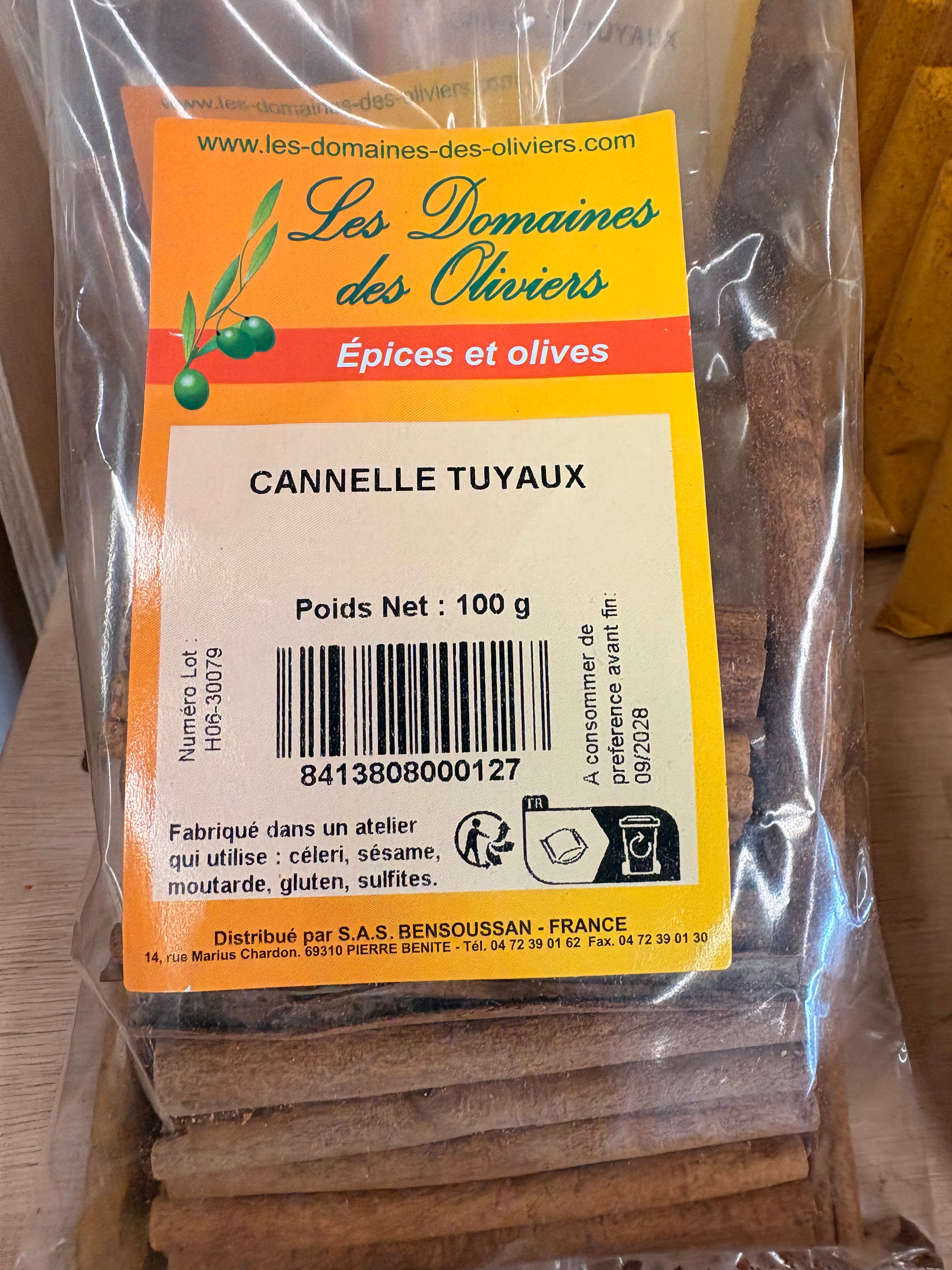 Cannelle en bâtons