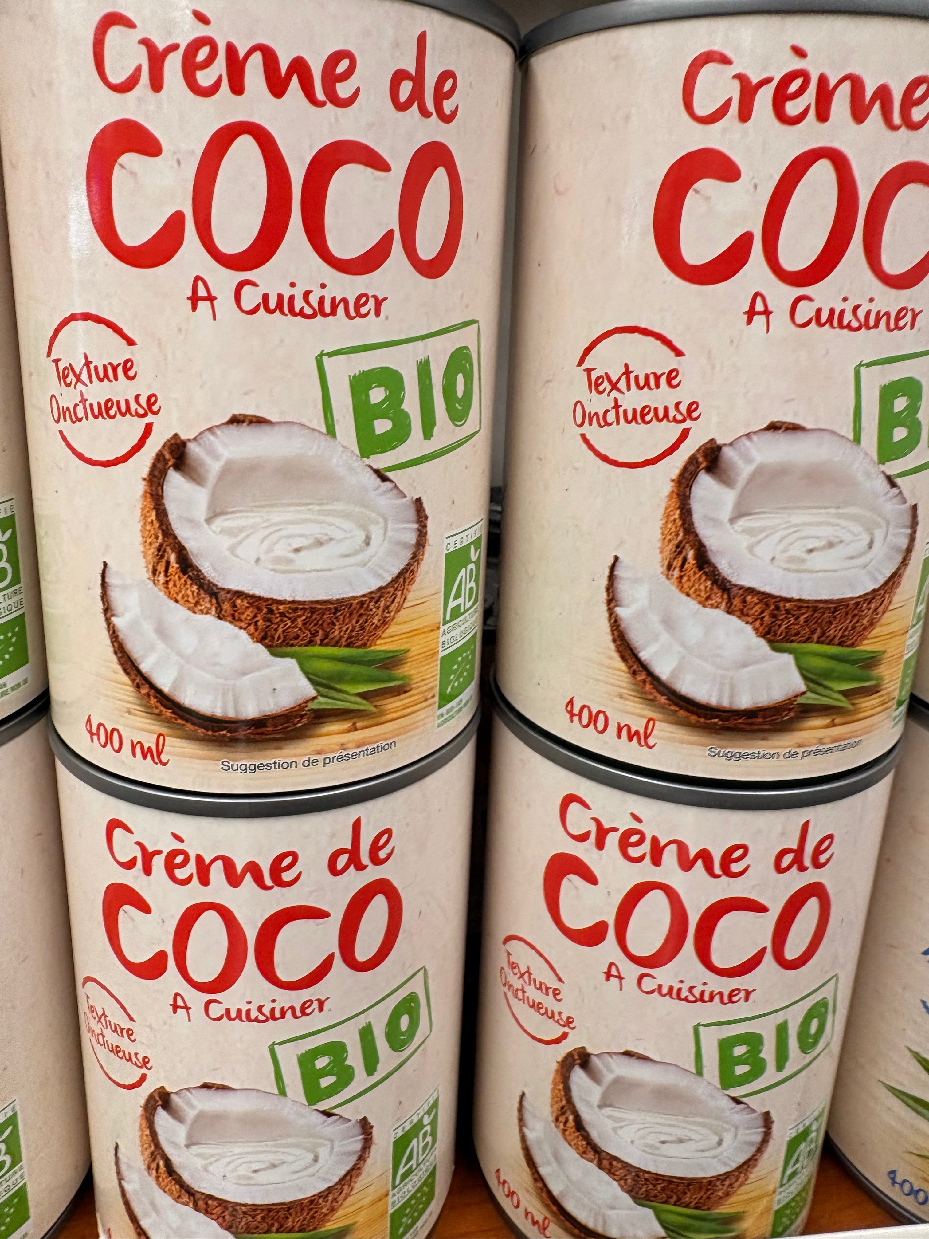 Crème de coco