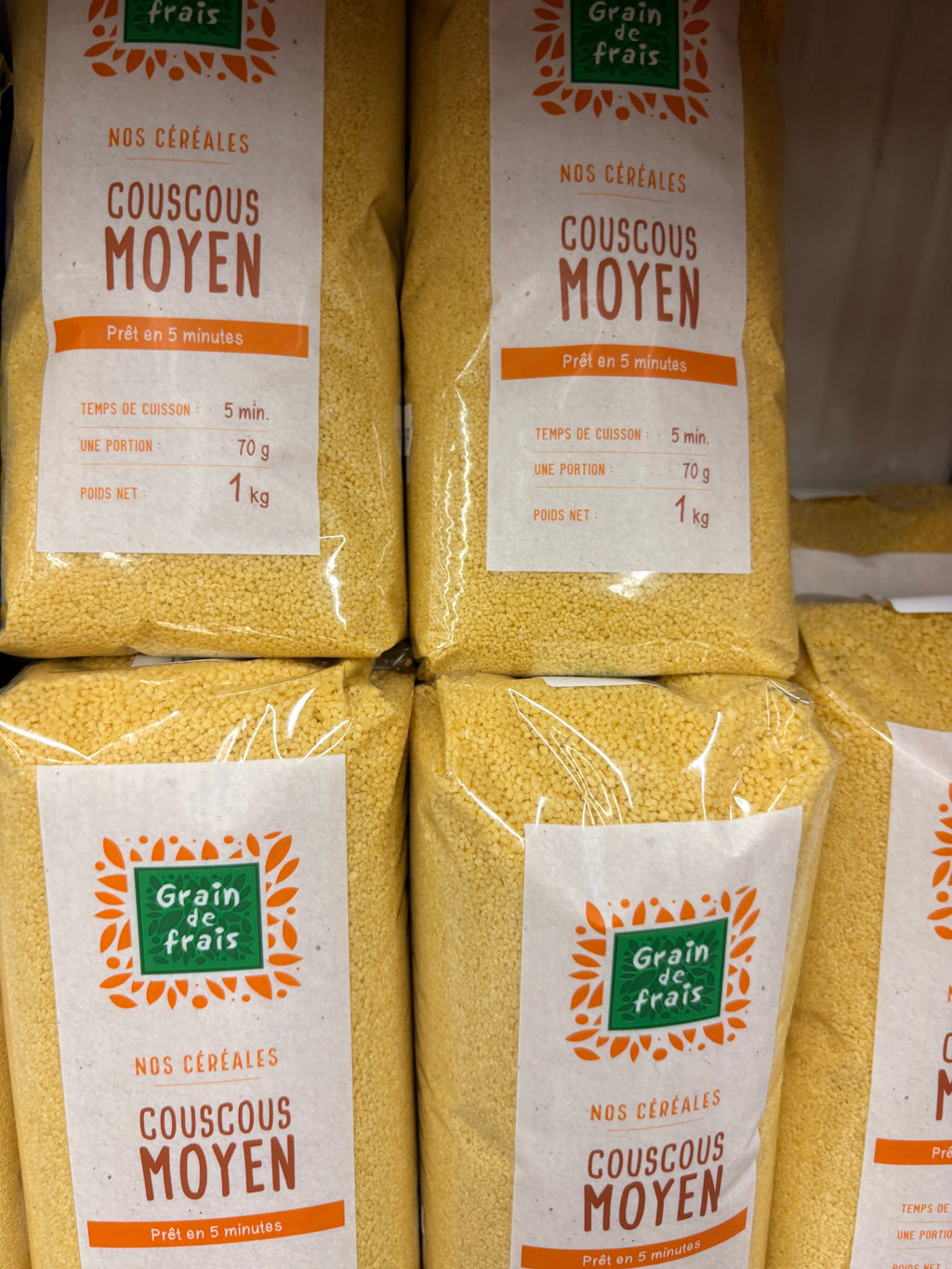 Semoule moyenne